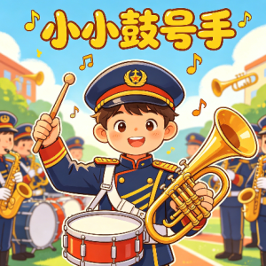 小小鼓号手E调简单完美弹唱钢伴版-钢琴谱