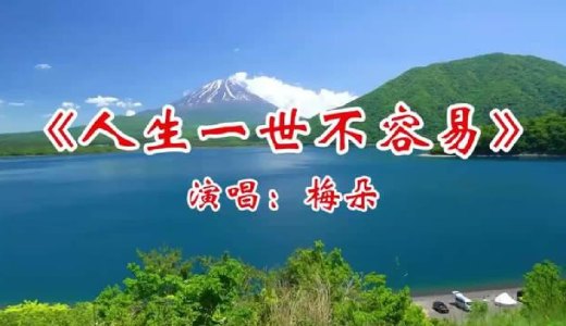 人生一世不容易-钢琴谱
