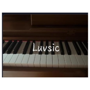 Luvsic C调易弹 抖音版 Shing02 DJ Soulstarz-钢琴谱