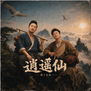 逍遥仙 简易版  筷子兄弟-钢琴谱