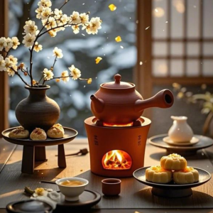 月下煮茶钢琴简谱 数字双手