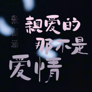 亲爱的那不是爱情-张韶涵 C调独奏-钢琴谱