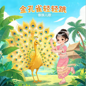 金孔雀轻轻跳-钢琴谱