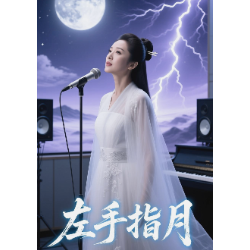 左手指月钢琴简谱 数字双手