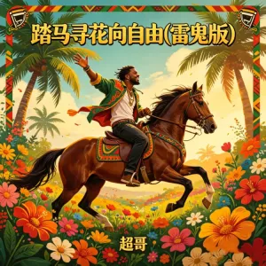 踏马寻花向自由(雷鬼版)-钢琴谱