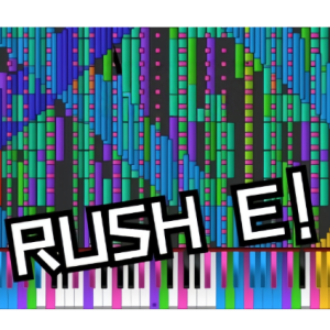 RUSH E钢琴简谱 数字双手