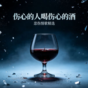 伤心的人喝伤心的酒-钢琴谱