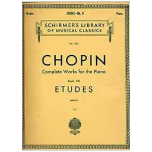 肖邦练习曲 六度 - Etude Op.25 No.8 Sixths-钢琴谱