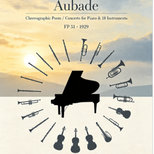 Aubade钢琴简谱 数字双手