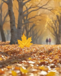 一生能有多少个秋天-钢琴谱