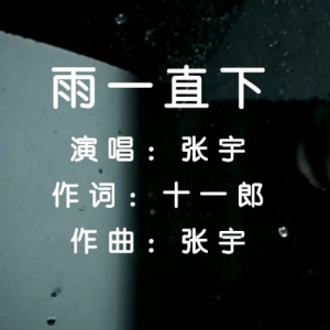 雨一直下-张宇 G调独奏-钢琴谱