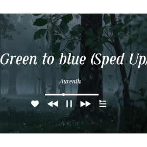 Green to blue钢琴简谱 数字双手