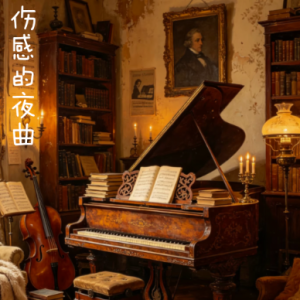 Nocturne sentimentale en Lab /感伤的夜曲【忧伤】-钢琴谱