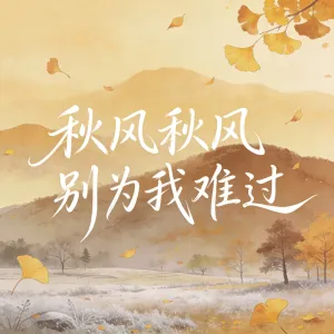 秋风秋风别为我难过-钢琴谱