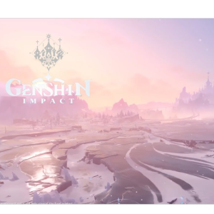 【原神】至冬野外《雪抚夜霜Whispers to the Midnight Frost》还原钢琴谱~星之钢琴~-钢琴谱