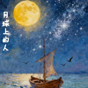 月球上的人/Man on the Moon -免费乐谱【宁静】-钢琴谱