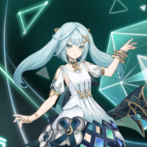 旋蓝之舞（《原神》珐露珊角色演示《机巧深诣》）-钢琴谱