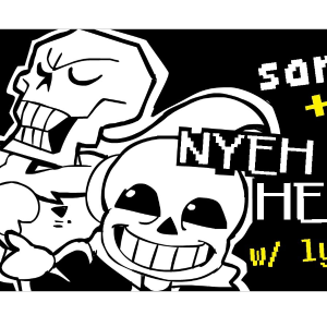 【传说之下】《捏嘿嘿！Nyeh Heh Heh!》华丽钢琴谱~星之钢琴~-钢琴谱