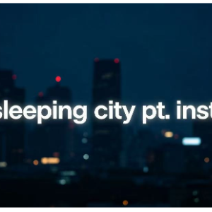 sleeping city pt.inst-钢琴谱