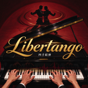 【四手联弹】自有探戈 Libertango for four hands-钢琴谱