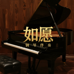 如愿弹唱版钢伴-钢琴谱