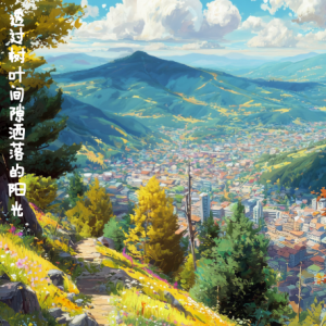 透过树叶间隙洒落的阳光钢琴简谱 数字双手