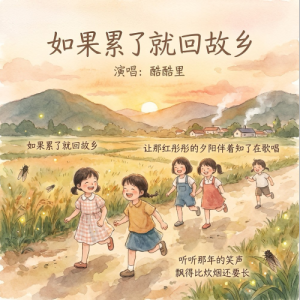 如果累了就回故乡（少年版）原调带歌词钢琴谱