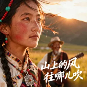 山上的风往哪儿吹-钢琴谱