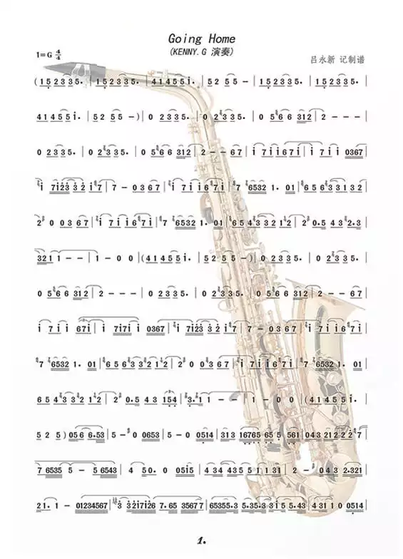 going home简谱-虫虫乐谱