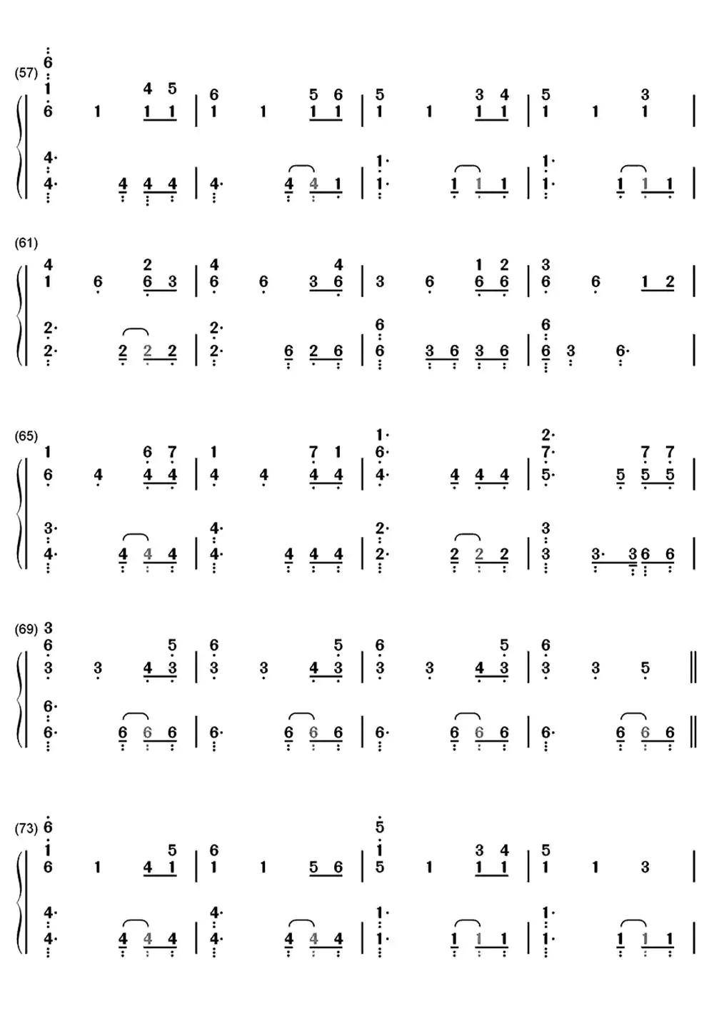 >>冰与火之歌钢琴简谱乐谱