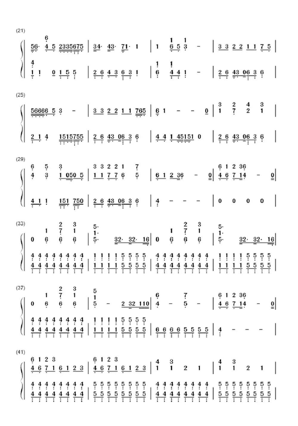 safeandsound钢琴简谱乐谱