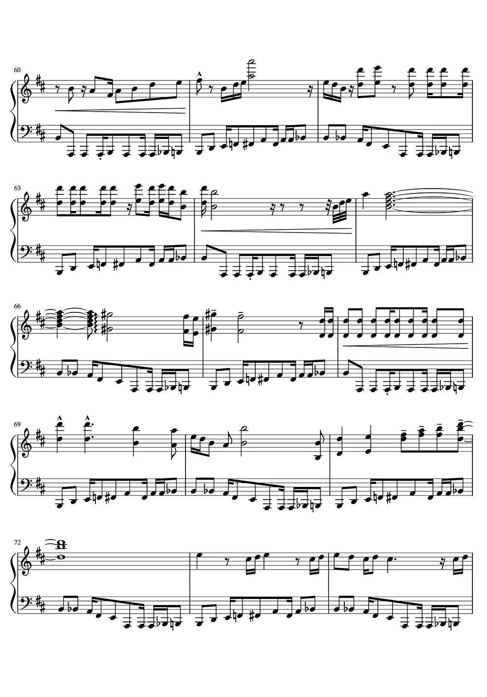 il vento doro:resquiem v.简谱-虫虫乐谱