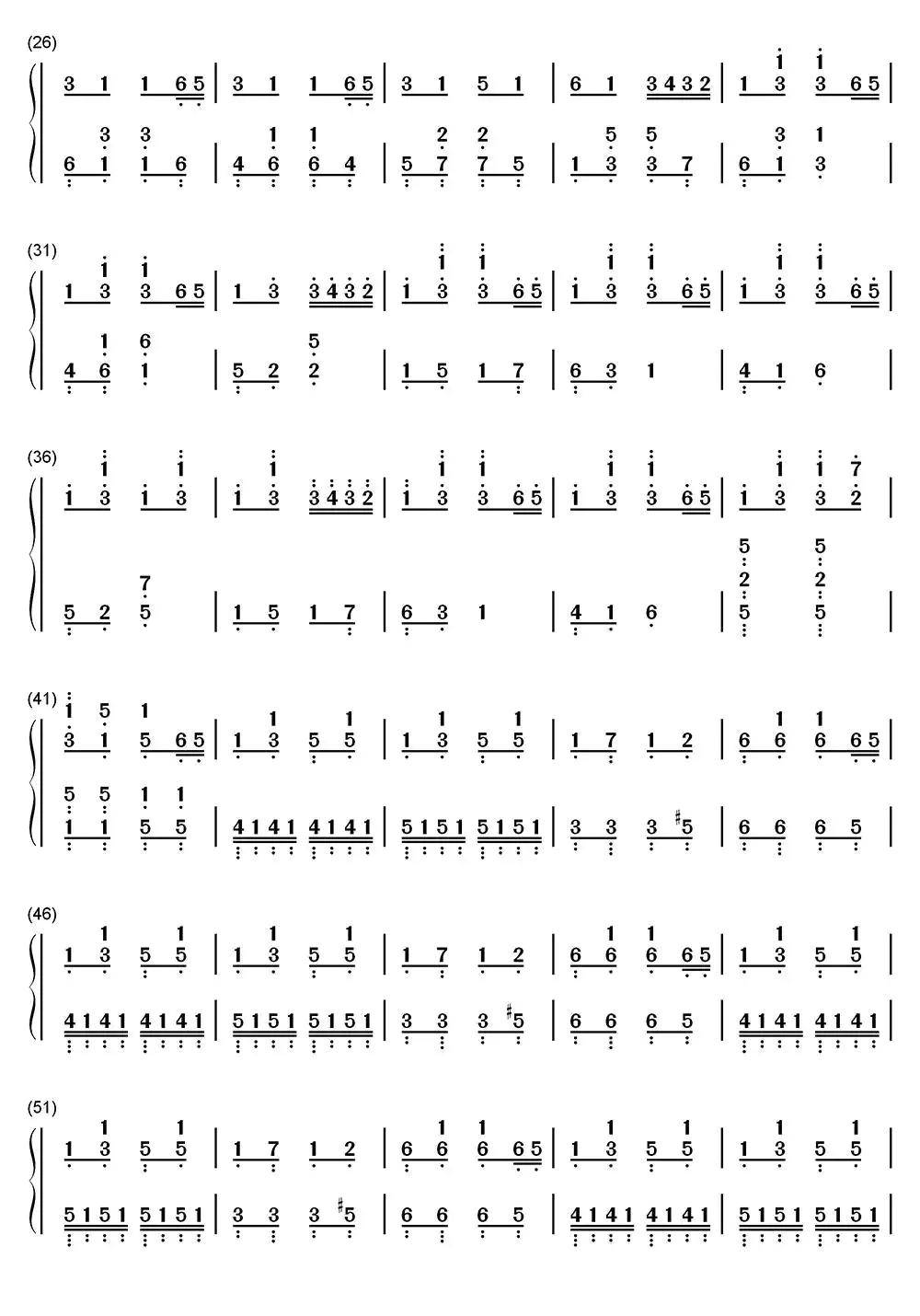 踩到猫儿简谱-虫虫乐谱