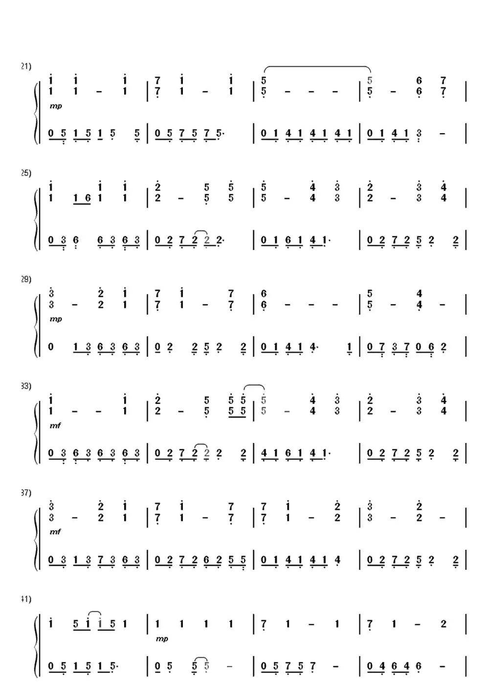 the-portrait钢琴吉他谱 - 虫虫吉他谱免费下载 - 虫虫吉他
