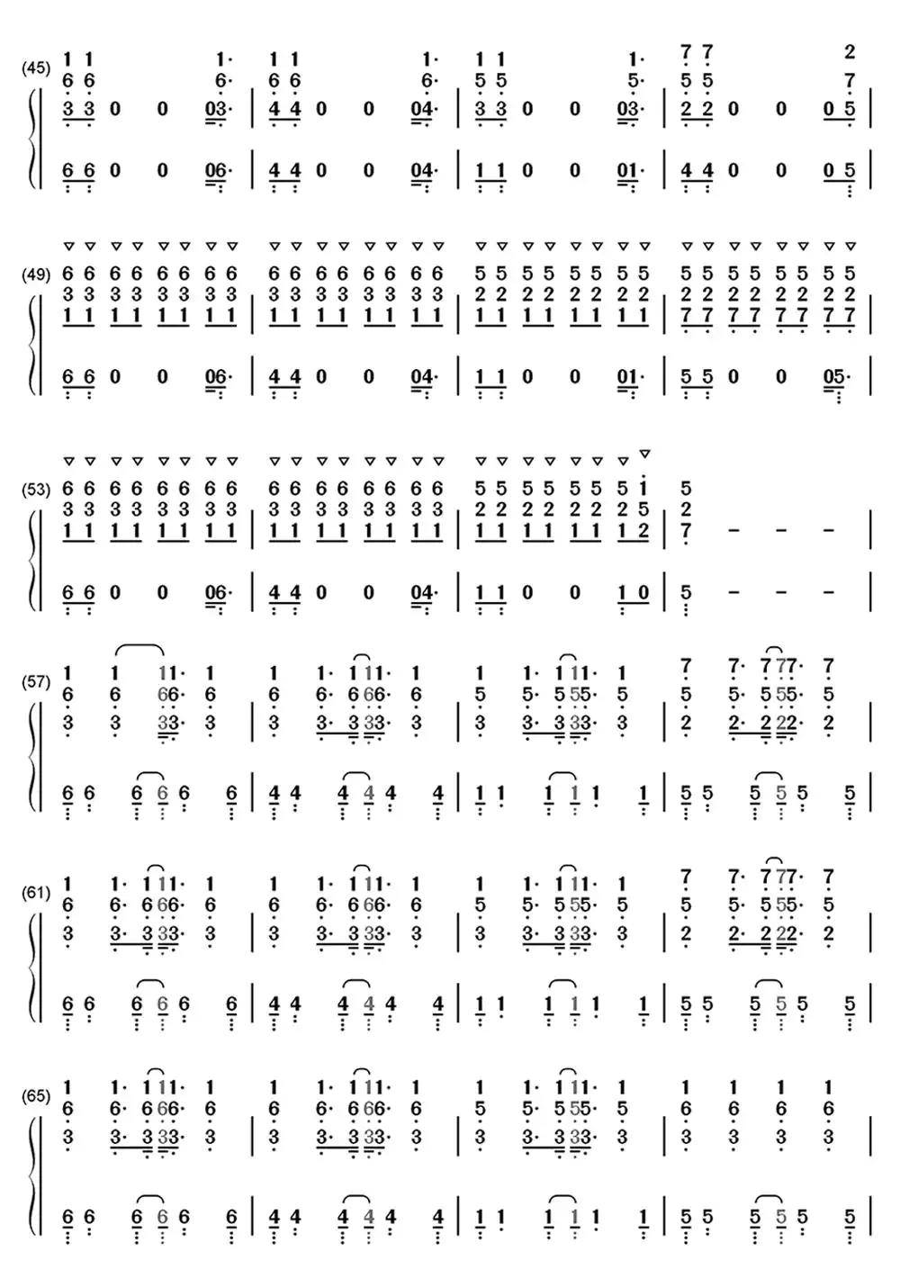 飘向北方简谱-虫虫乐谱