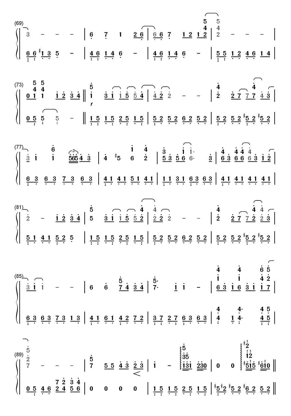 邻家的龙猫my neighbor toto.简谱-虫虫乐谱