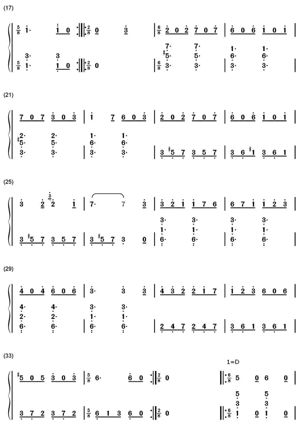 塔兰泰拉舞曲钢琴简谱-虫虫乐谱