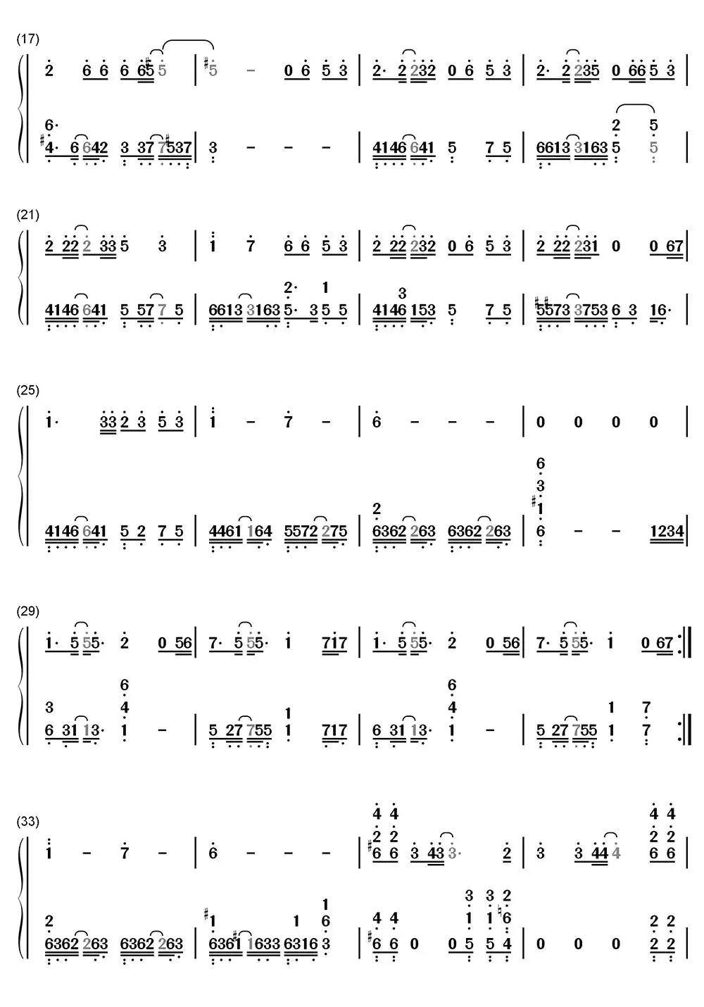 timeaftertime简谱乐谱