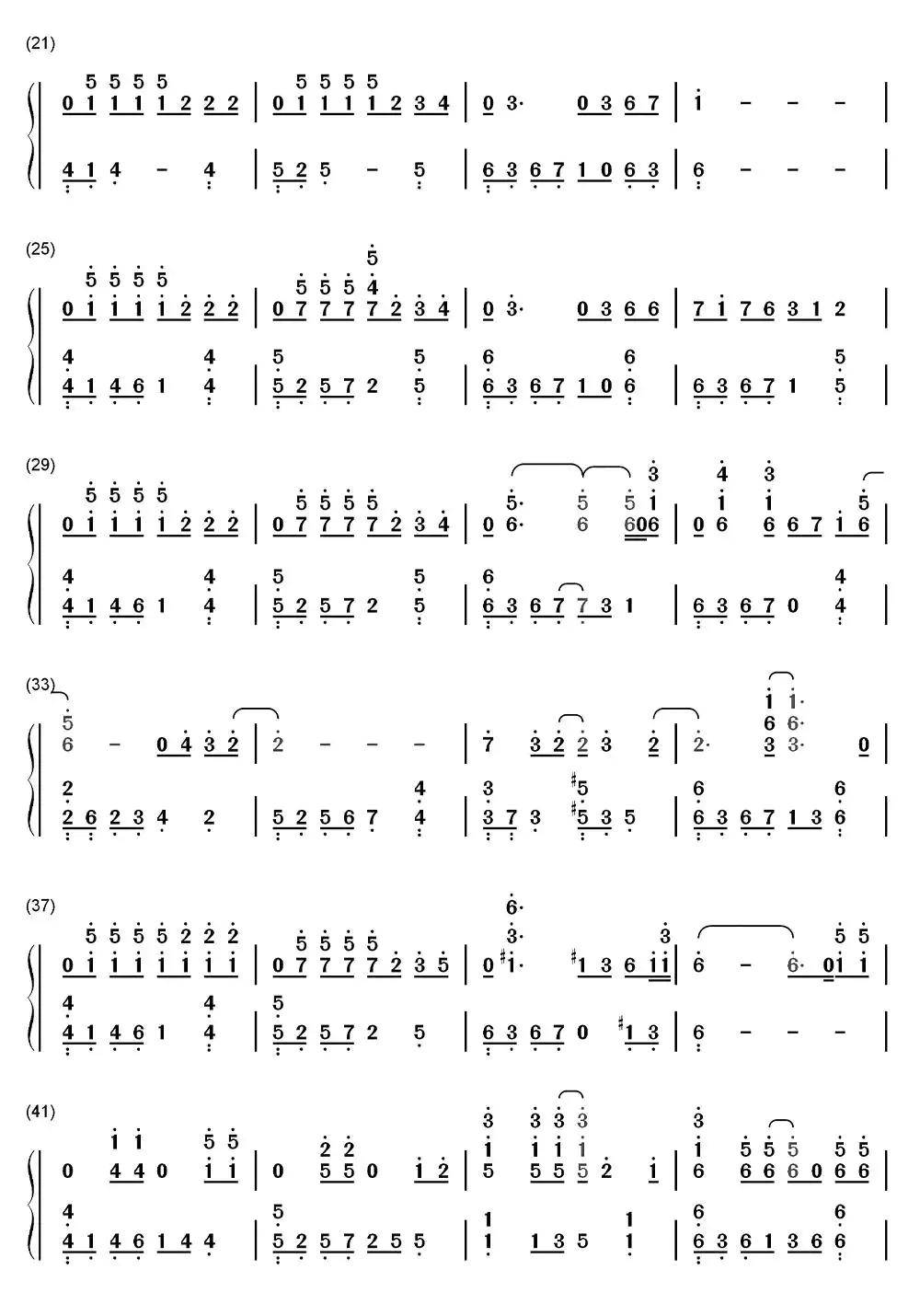 吉他谱库/ the-truth-that-you-leave(你.