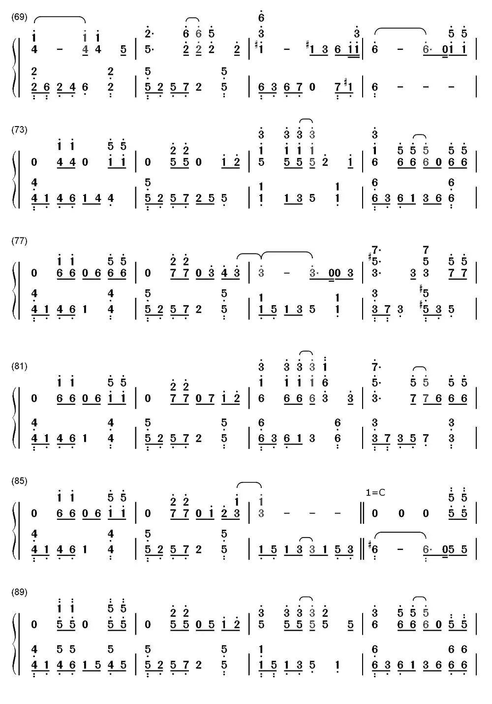 吉他谱库/ the-truth-that-you-leave(你.