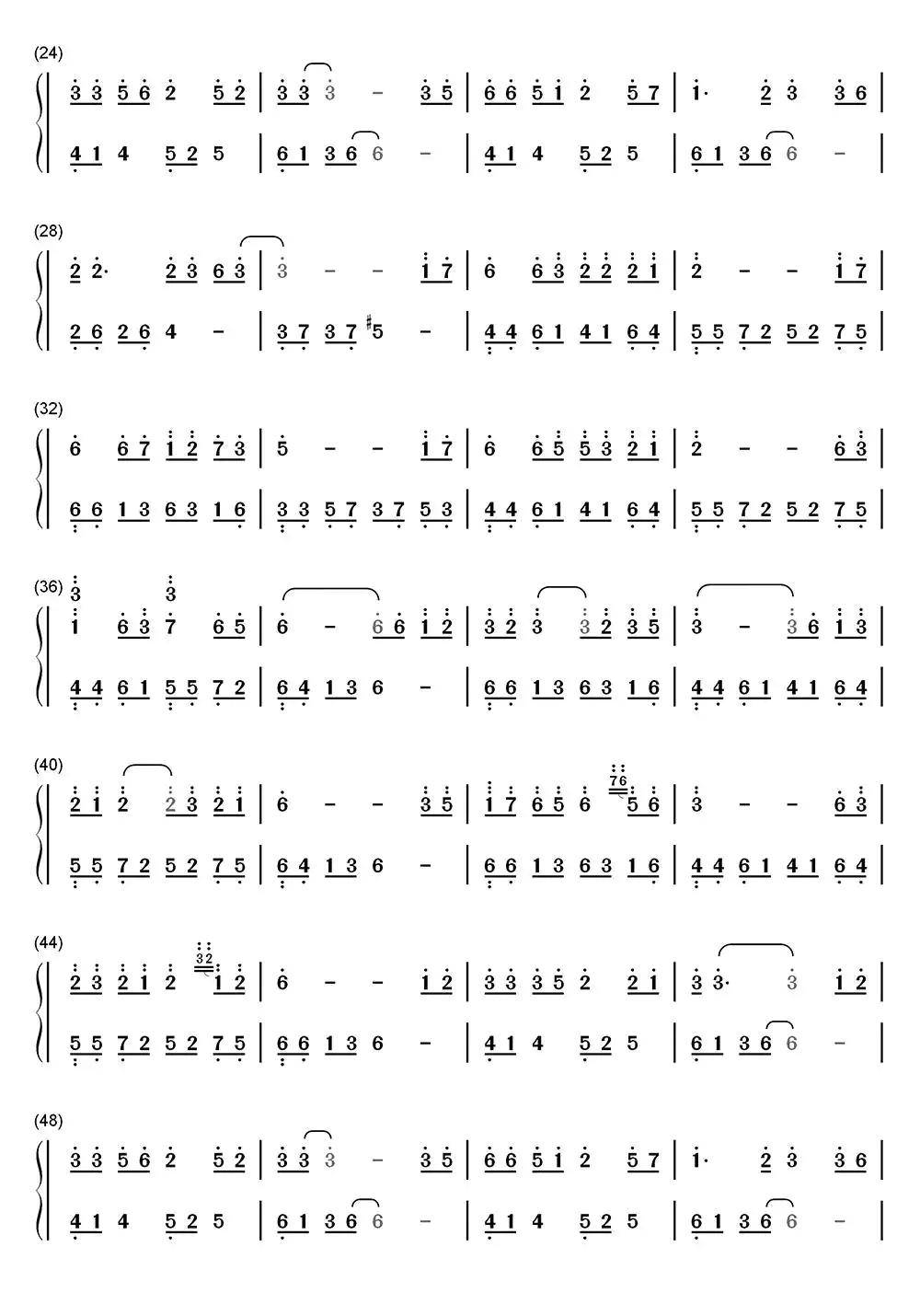 风筝误简谱-虫虫乐谱