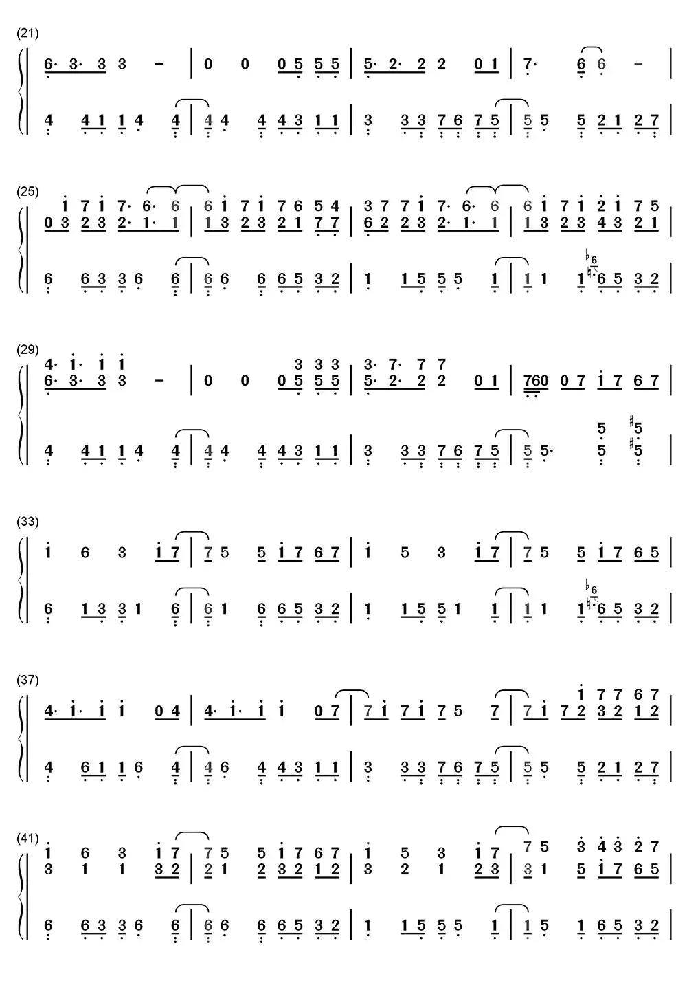 senorita钢琴简谱乐谱