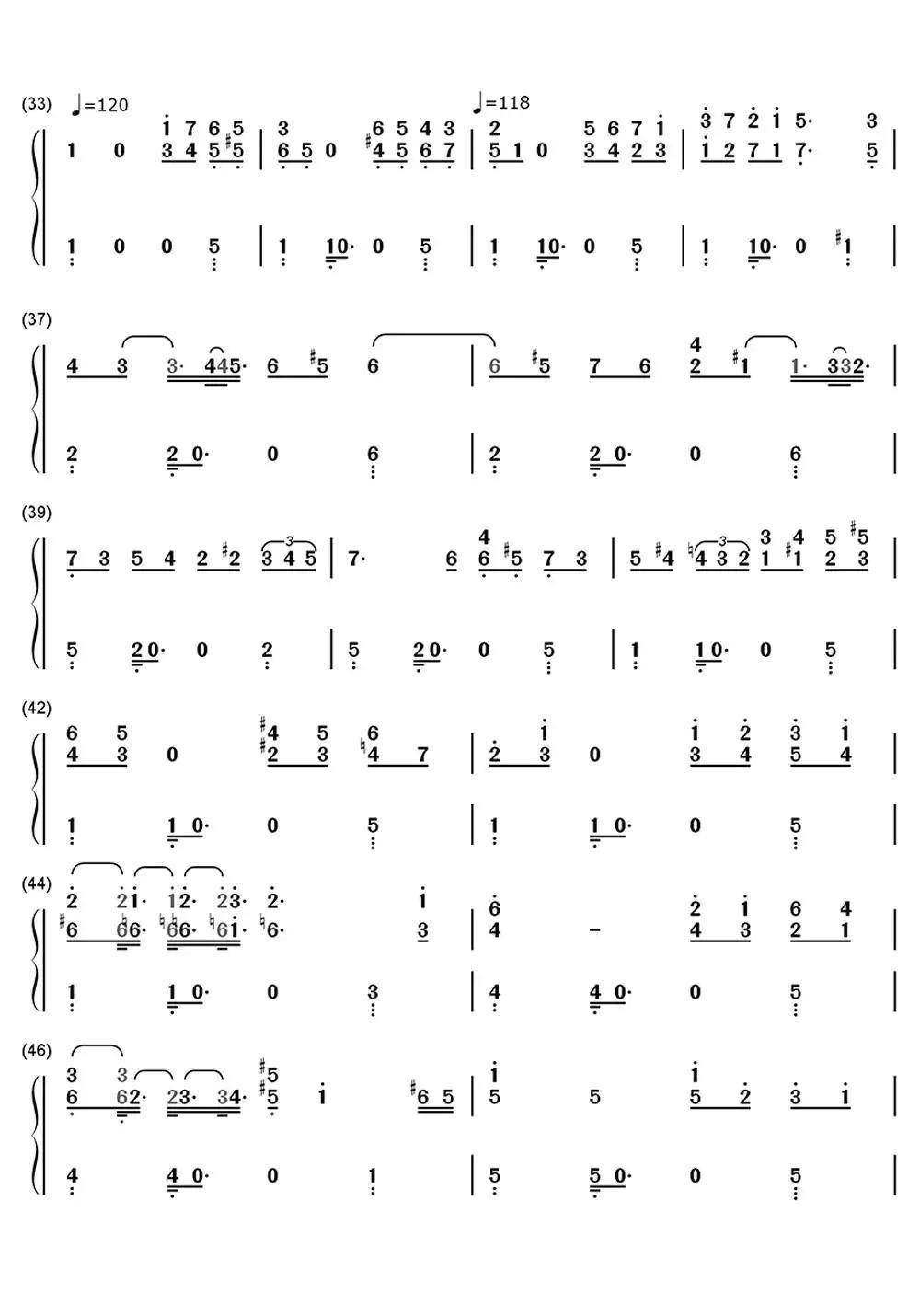 porunacabeza简谱乐谱