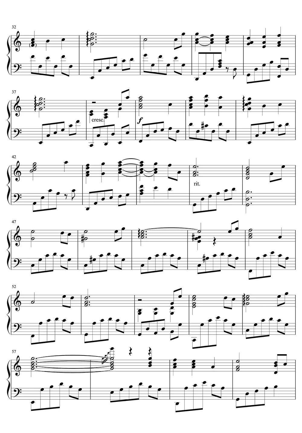 《哈尔的移动城堡主题曲》世...简谱-虫虫乐谱