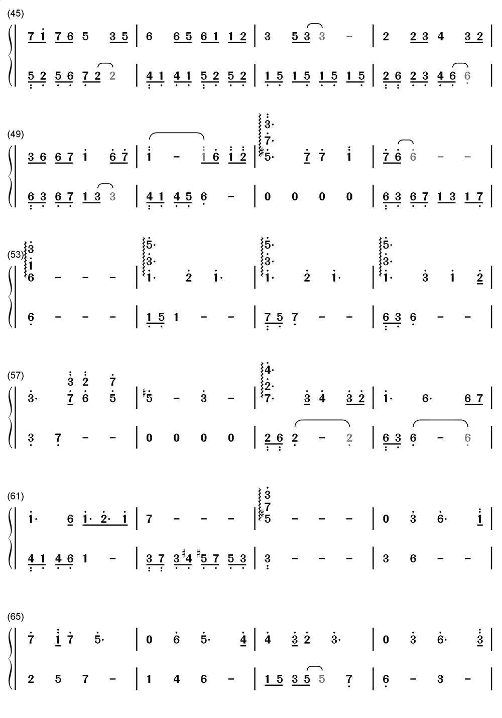 参商简谱-虫虫乐谱