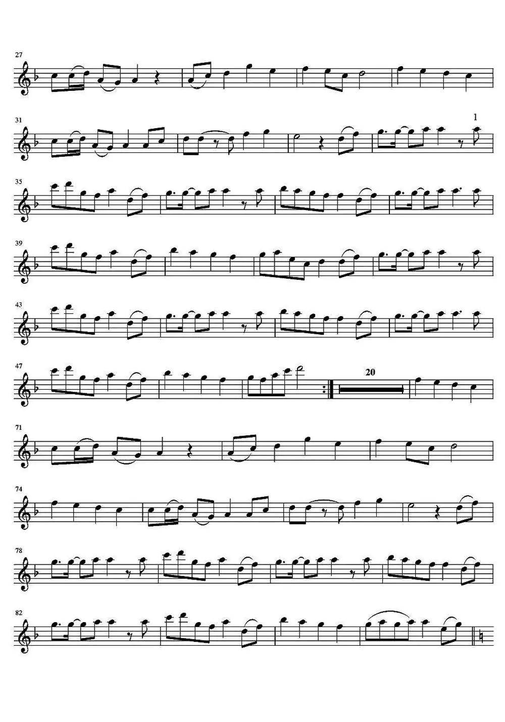 千本樱小提琴谱乐谱简谱-虫虫乐谱