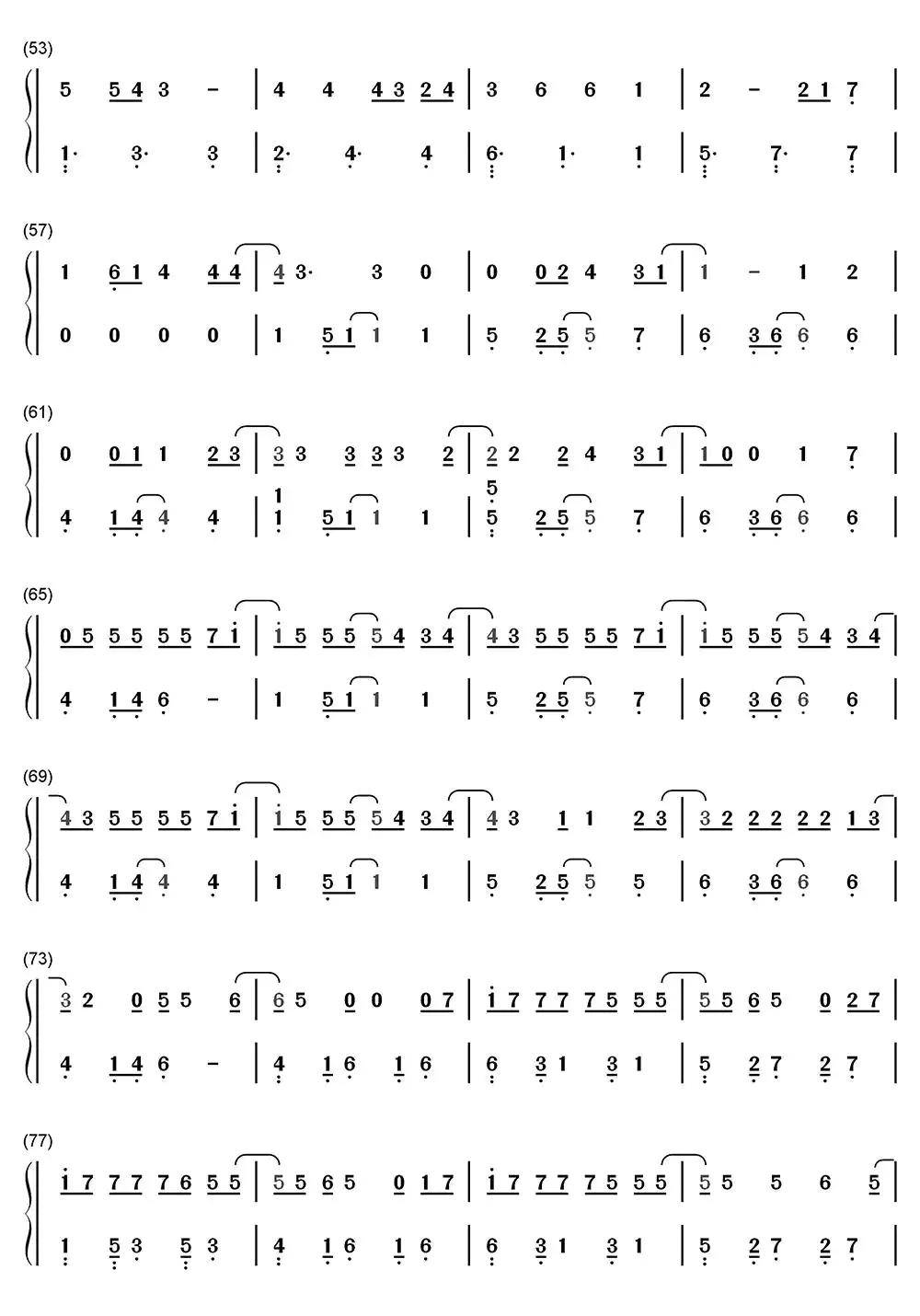 On My Way钢琴简谱-虫虫乐谱