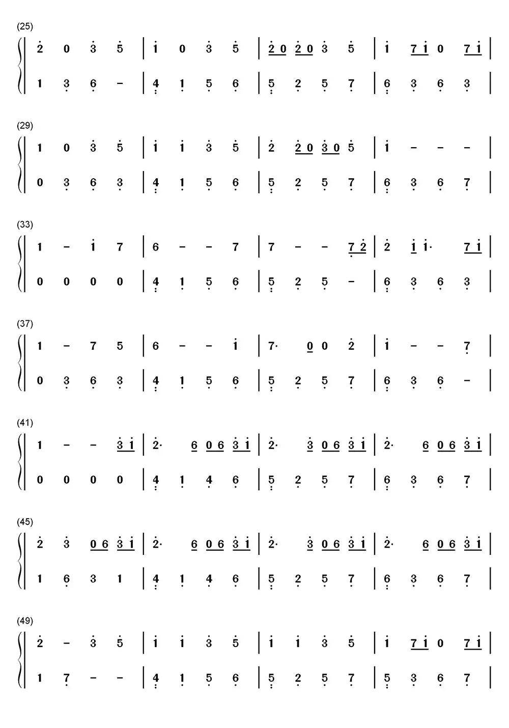 Take Me Hand简谱-虫虫乐谱