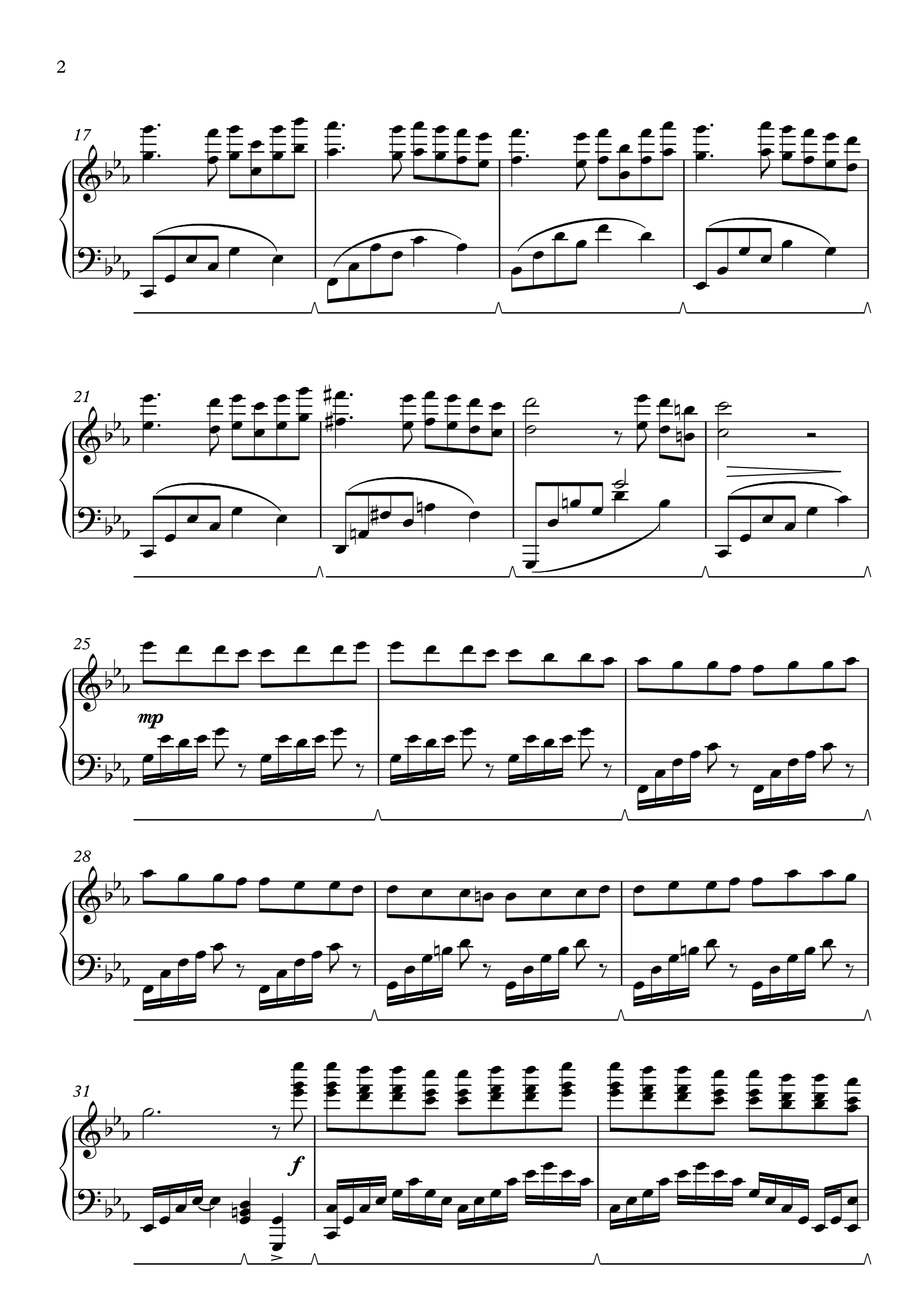 still water (澄镜之水)钢琴谱-漆政-虫虫乐谱