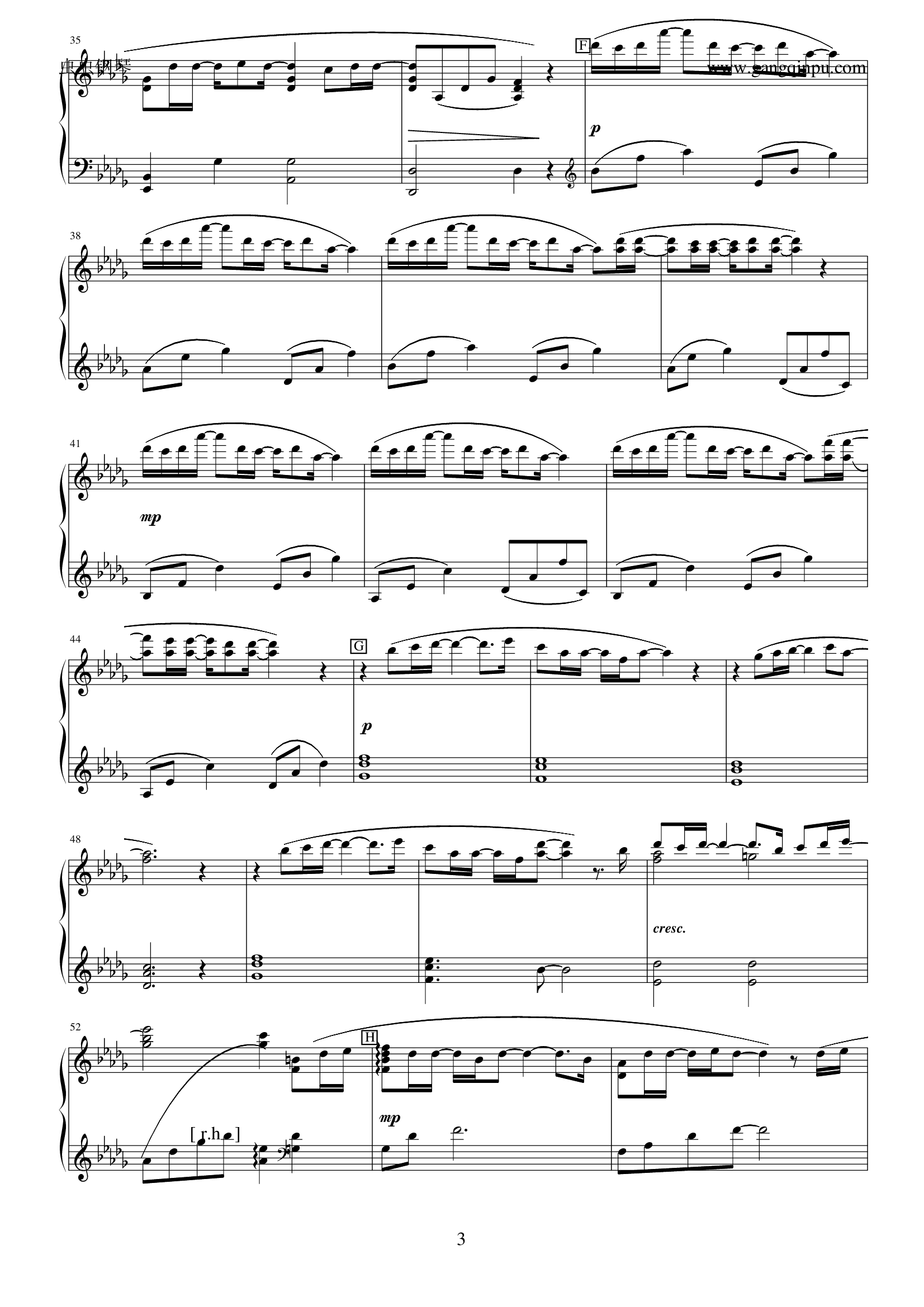 打开心扉(扉をあけよう)钢琴谱-c调-虫虫乐谱